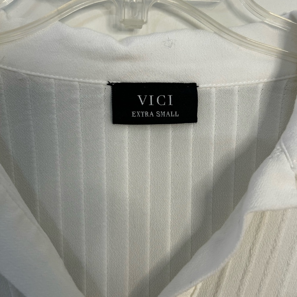 Vici Too Good For You Button Down Ovwrsized Shirt… - image 8